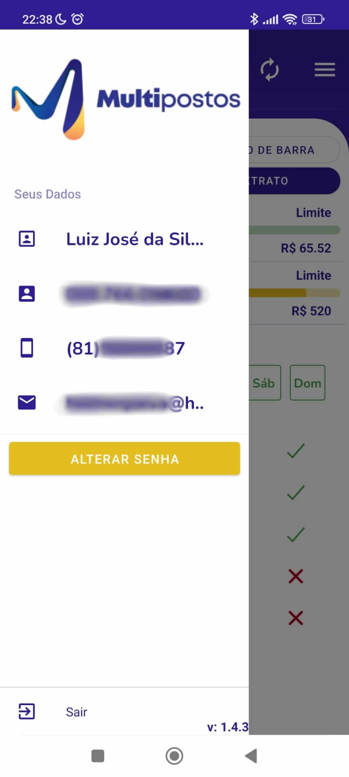 App tela 3